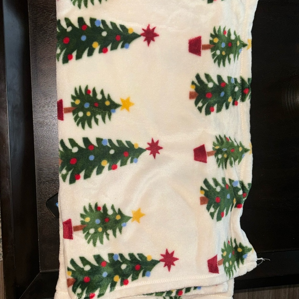 Christmas throw blanket